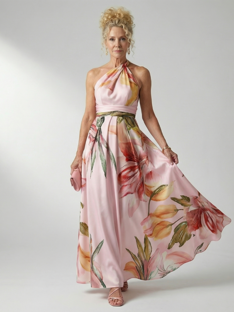 Amélie | Robe maxi fleurie
