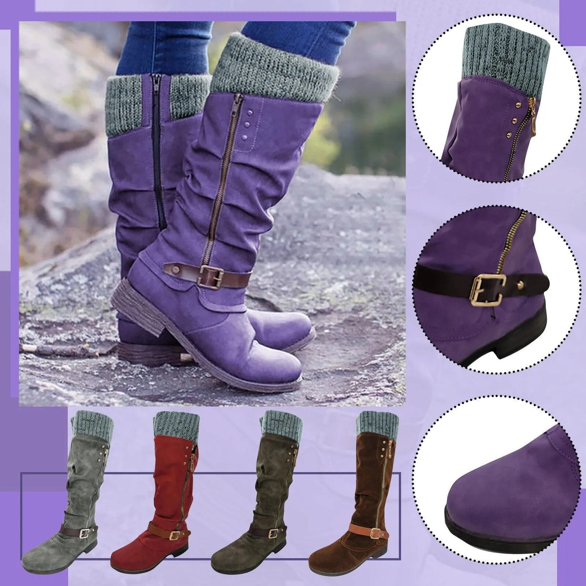 Alix | Bottes en cuir du quotidien