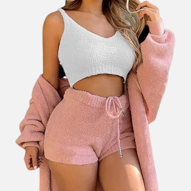Douce | Ensemble en tricot douillet