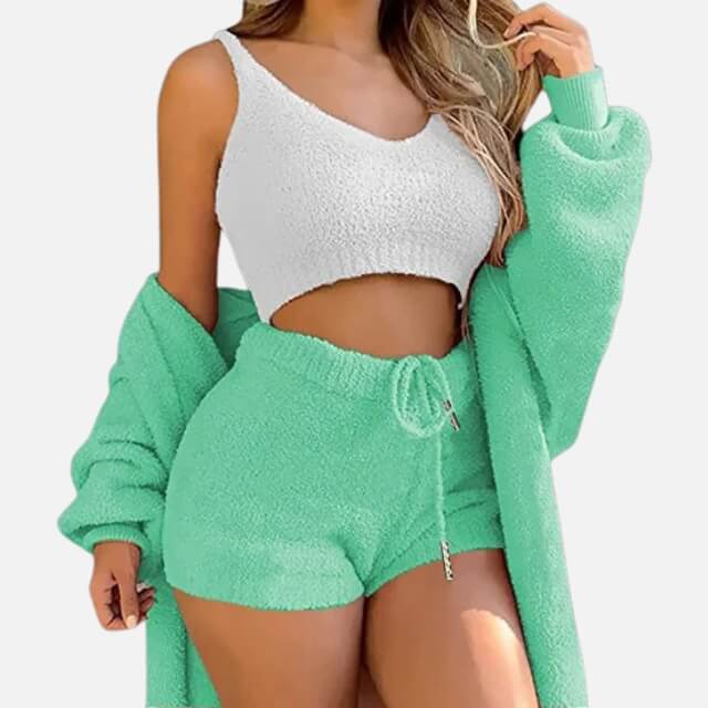 Douce | Ensemble en tricot douillet
