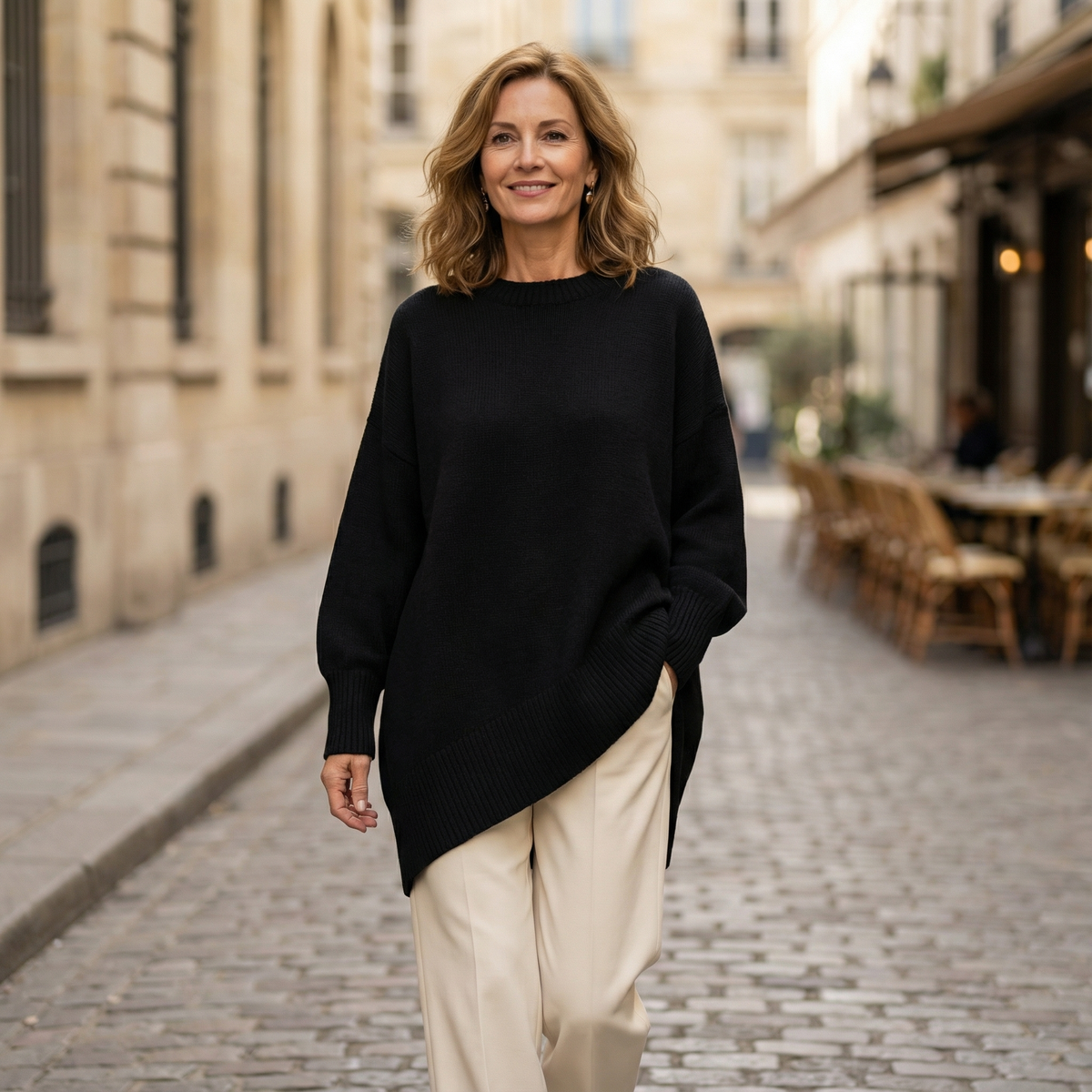 Juliette | Pull long confort