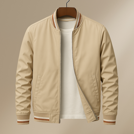 Théo | Blouson bomber élégant à rayures
