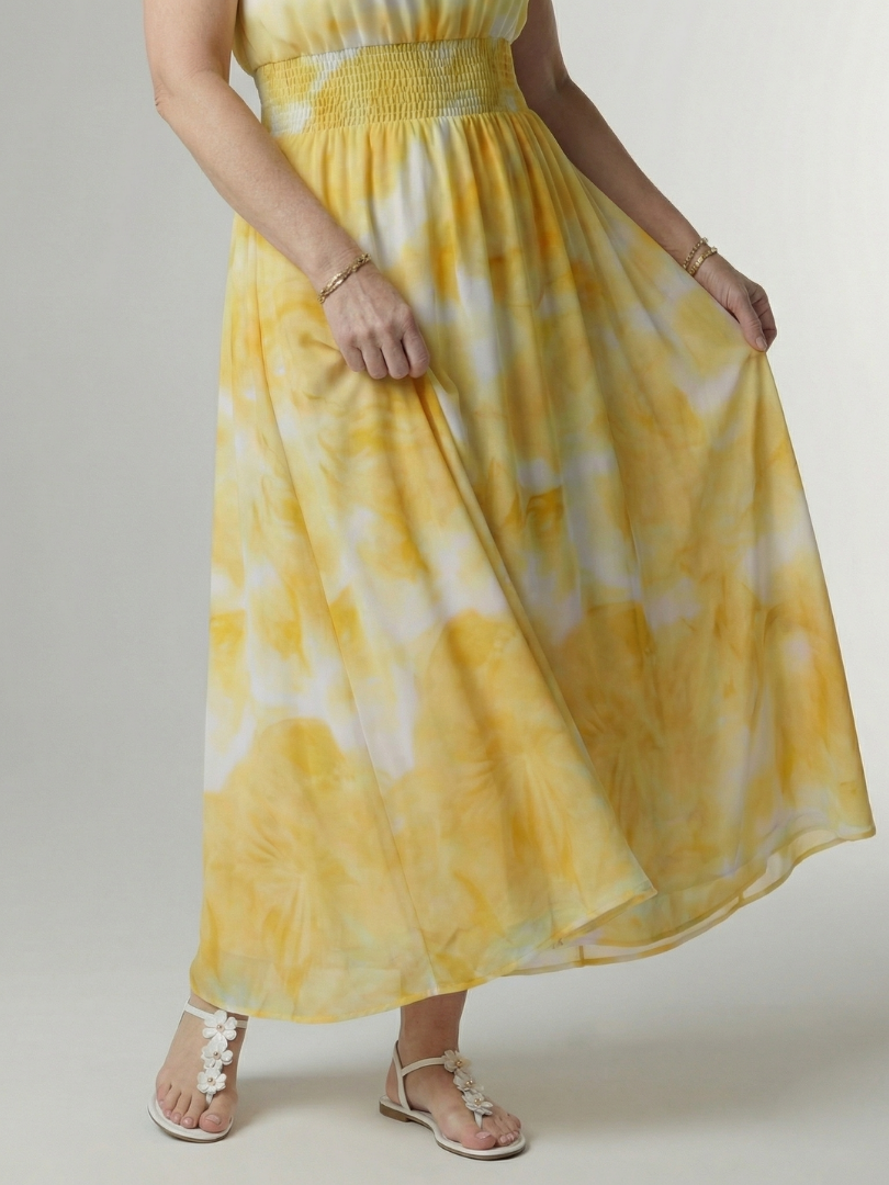 Signe | Robe midi encolure halter