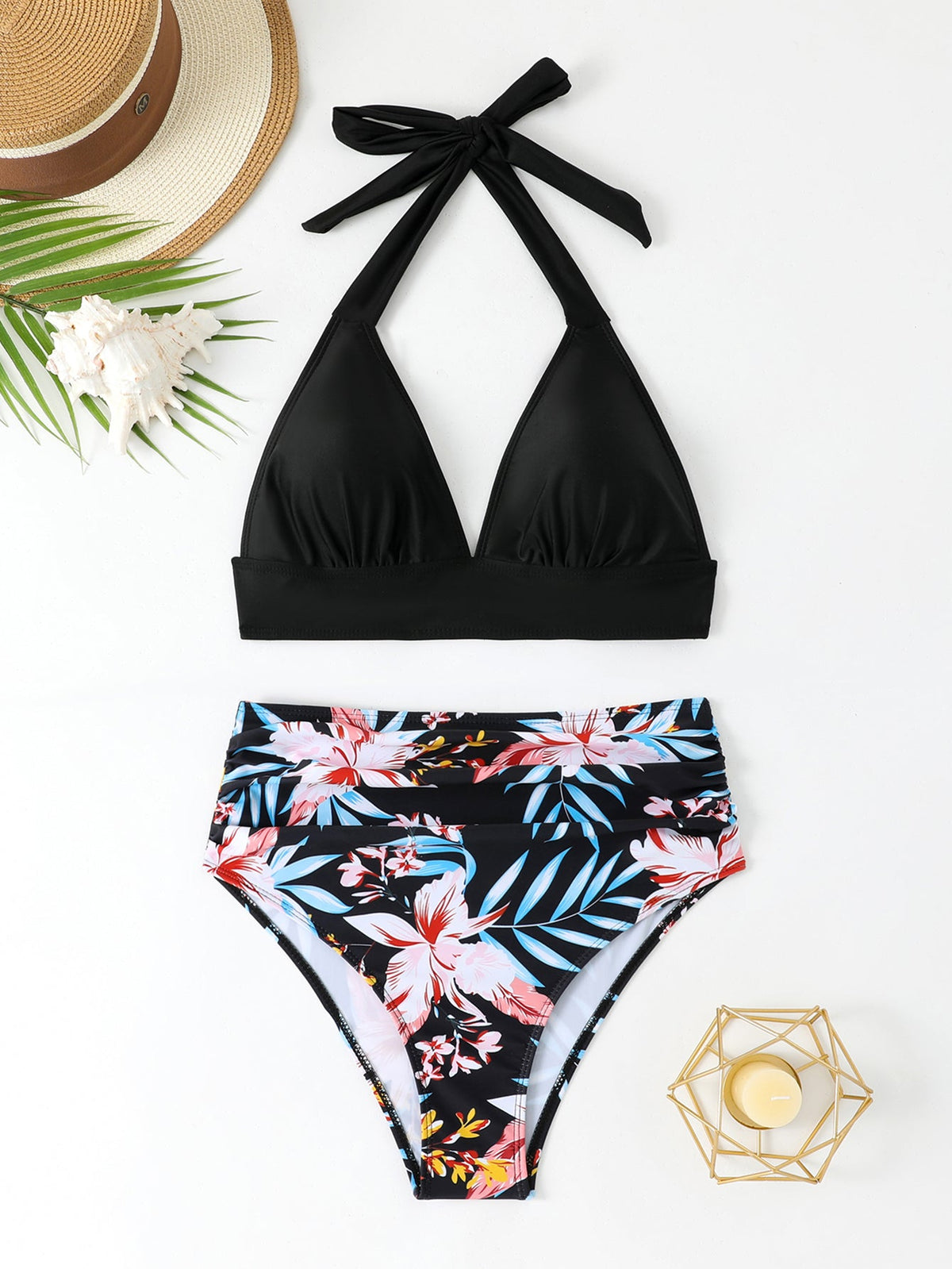 Mila | Bikini taille haute