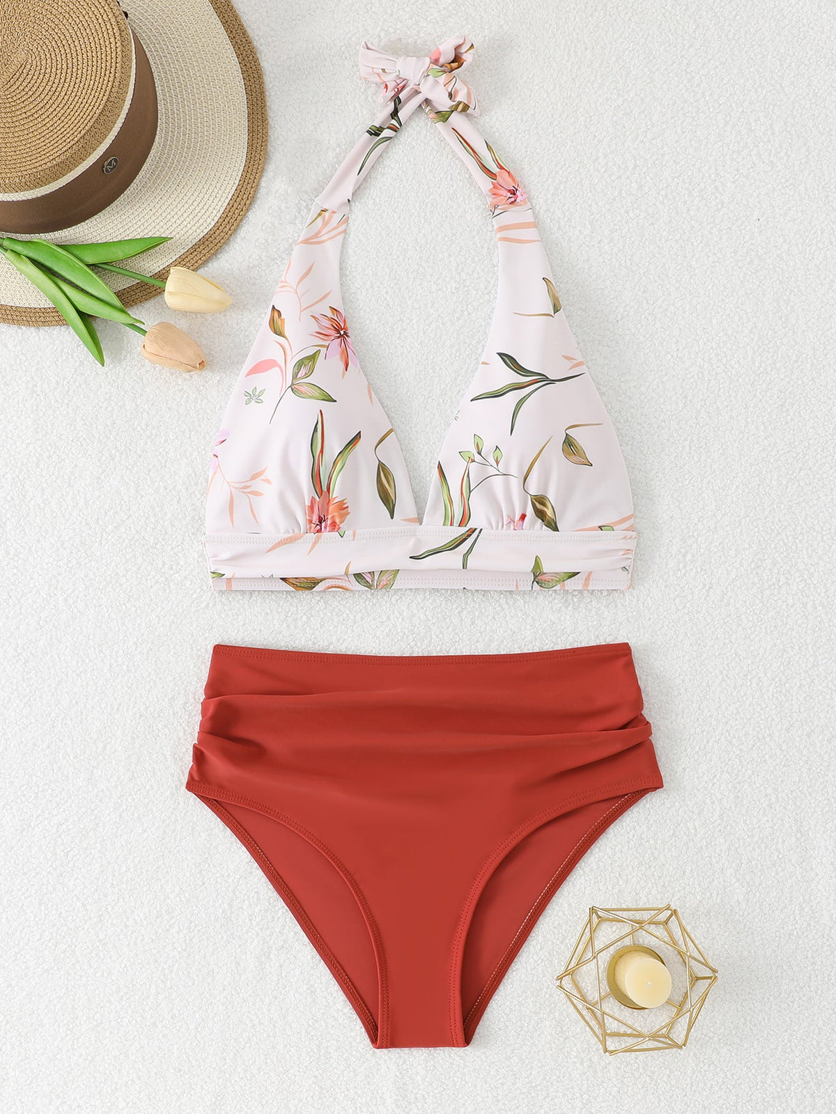 Mila | Bikini taille haute