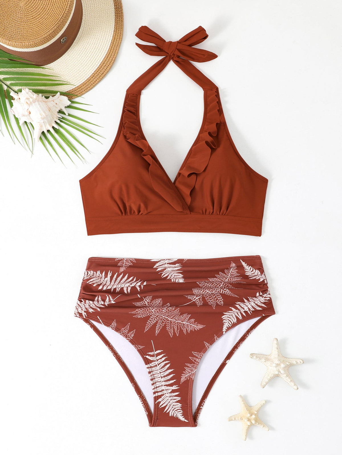 Mila | Bikini taille haute