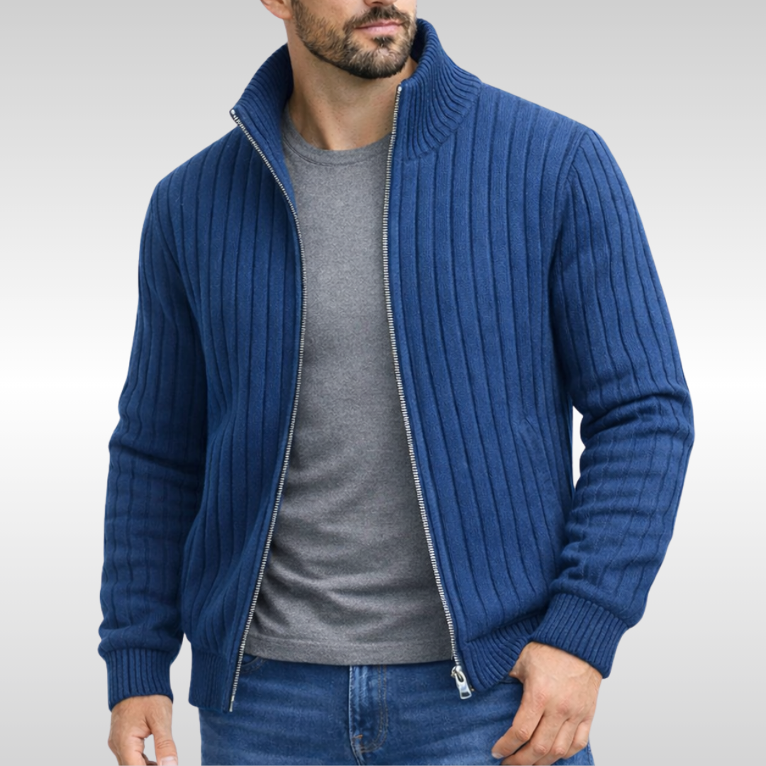 Bertrand | Gilet zippé élégant classique