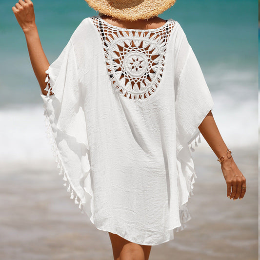 Ebba | Tunique de plage au crochet boho