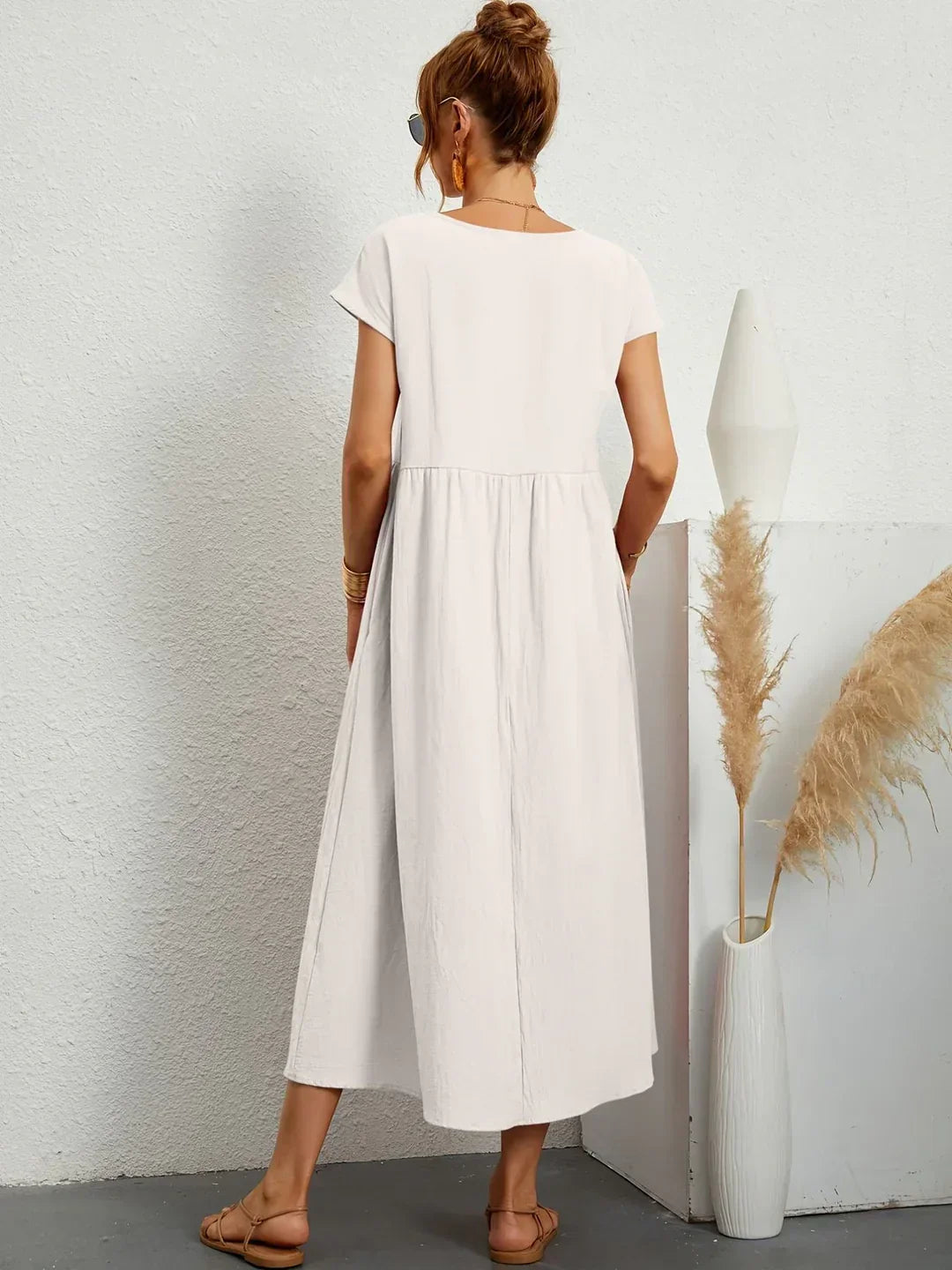 Gabrielle | Robe midi fluide
