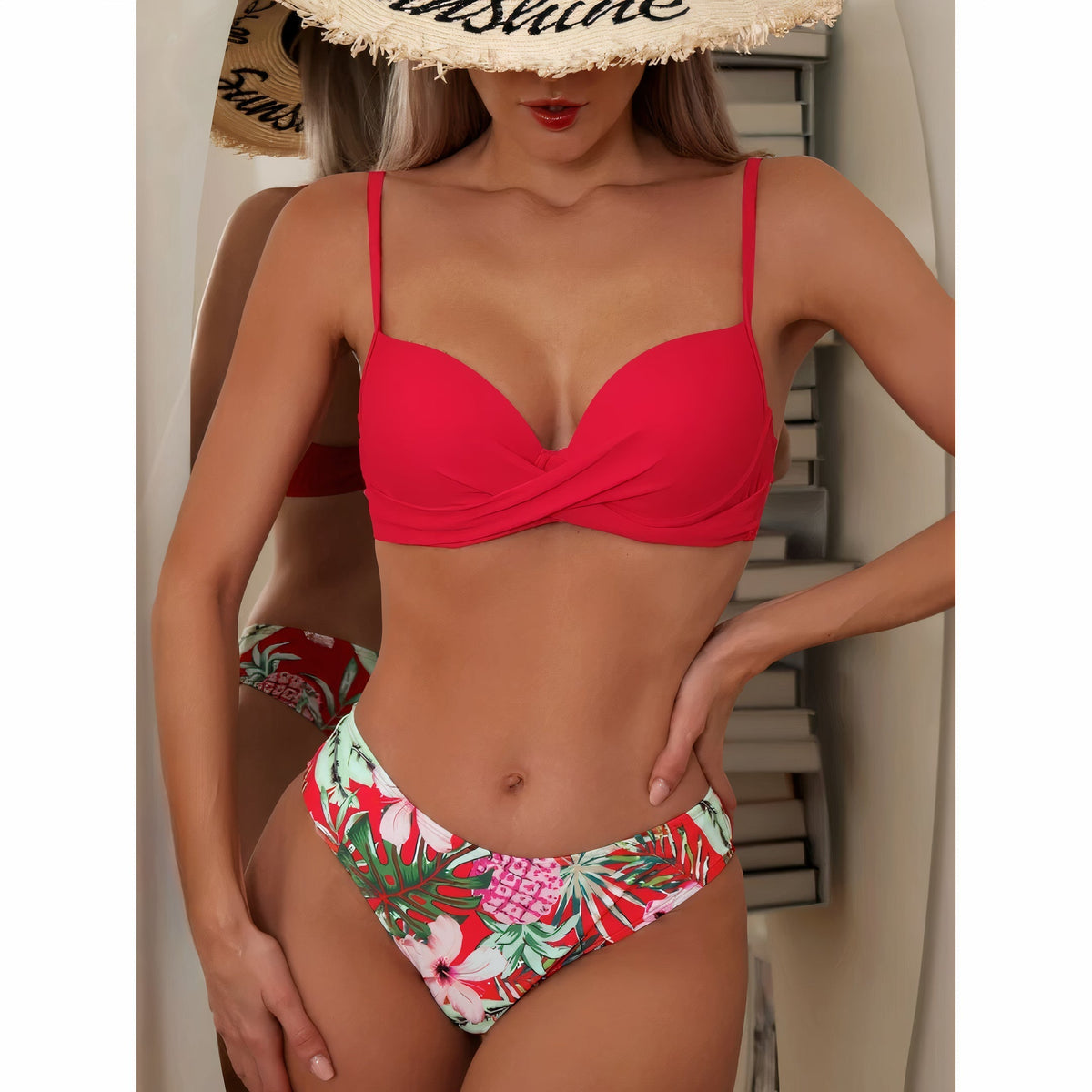 Thea | Bikini floral 3-en-1