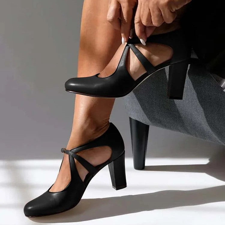Camille | Talons cuir élégants
