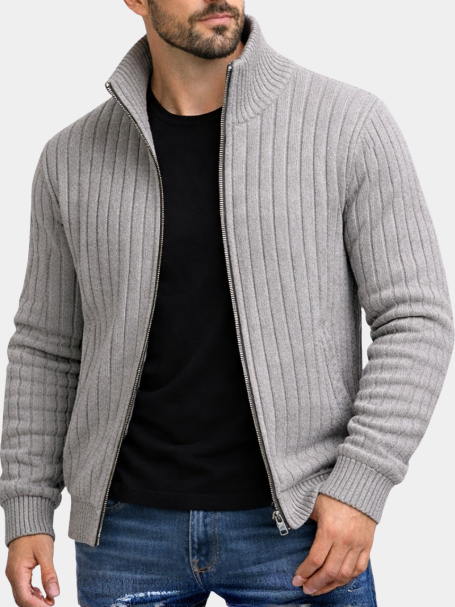 Bertrand | Gilet zippé élégant classique