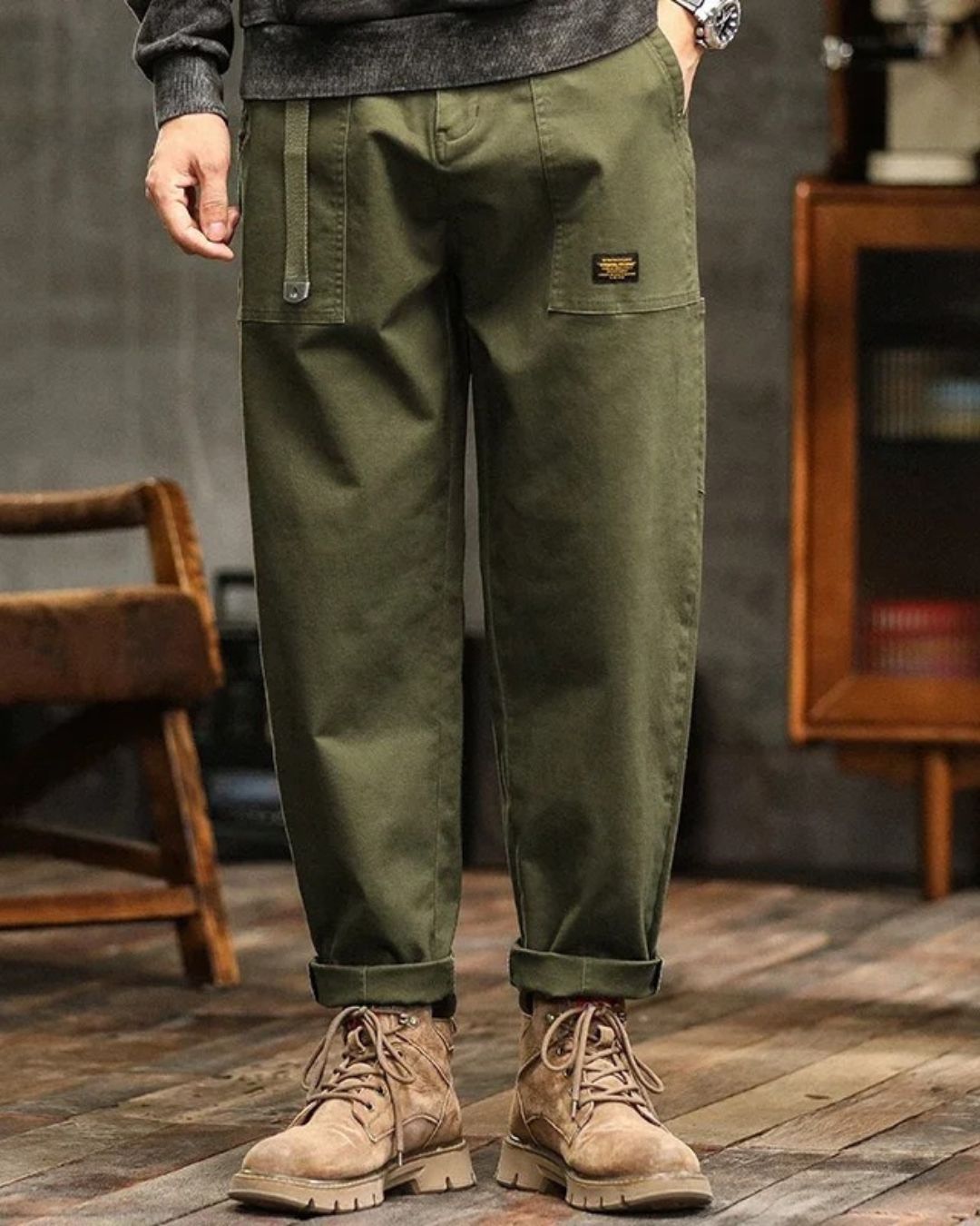 Théodore | Pantalon cargo élégant et confortable pour homme