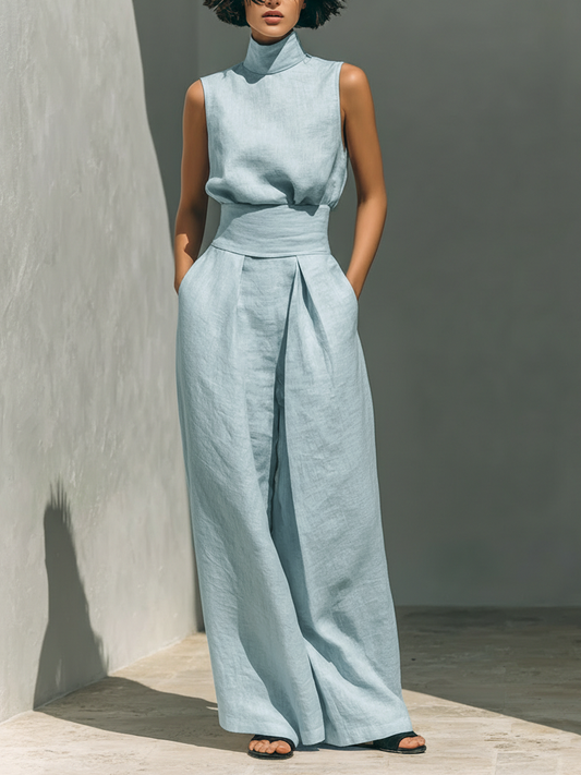 Ariana | Ensemble ample en lin