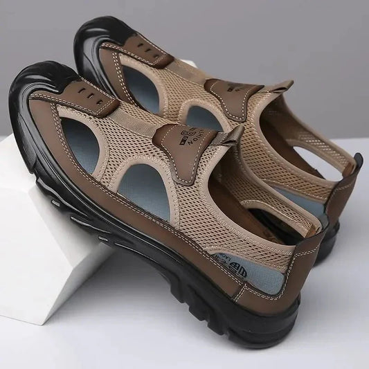 Léonarde | Sandales orthopédiques respirantes pour homme