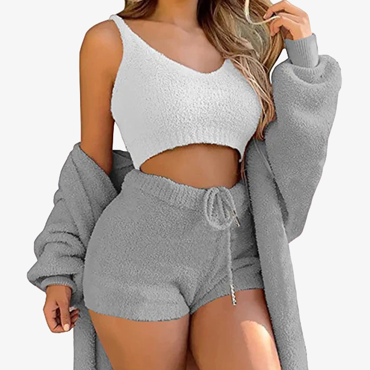 Douce | Ensemble en tricot douillet