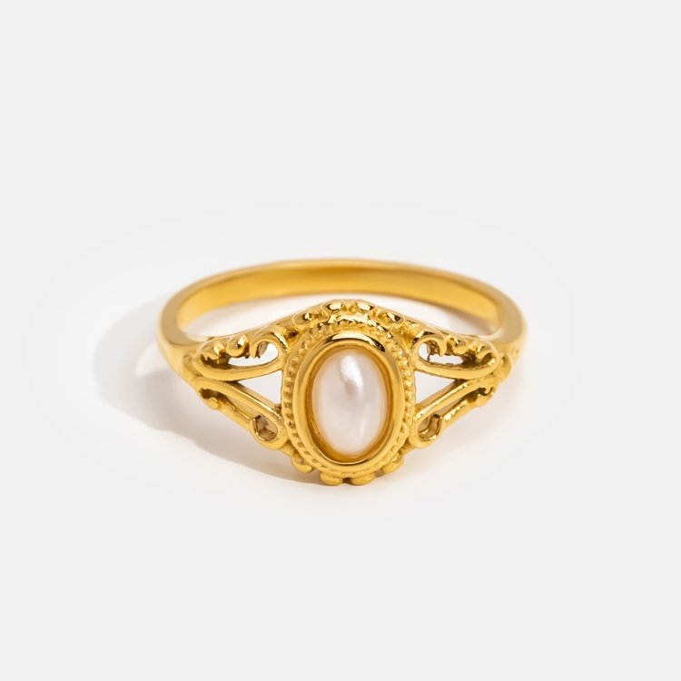 Royal | Bague vintage en perles