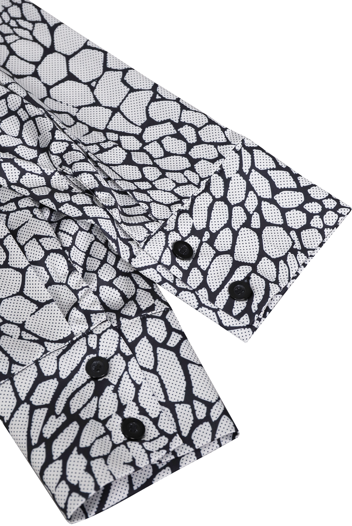 Sélène | Blouse en satin imprimé python