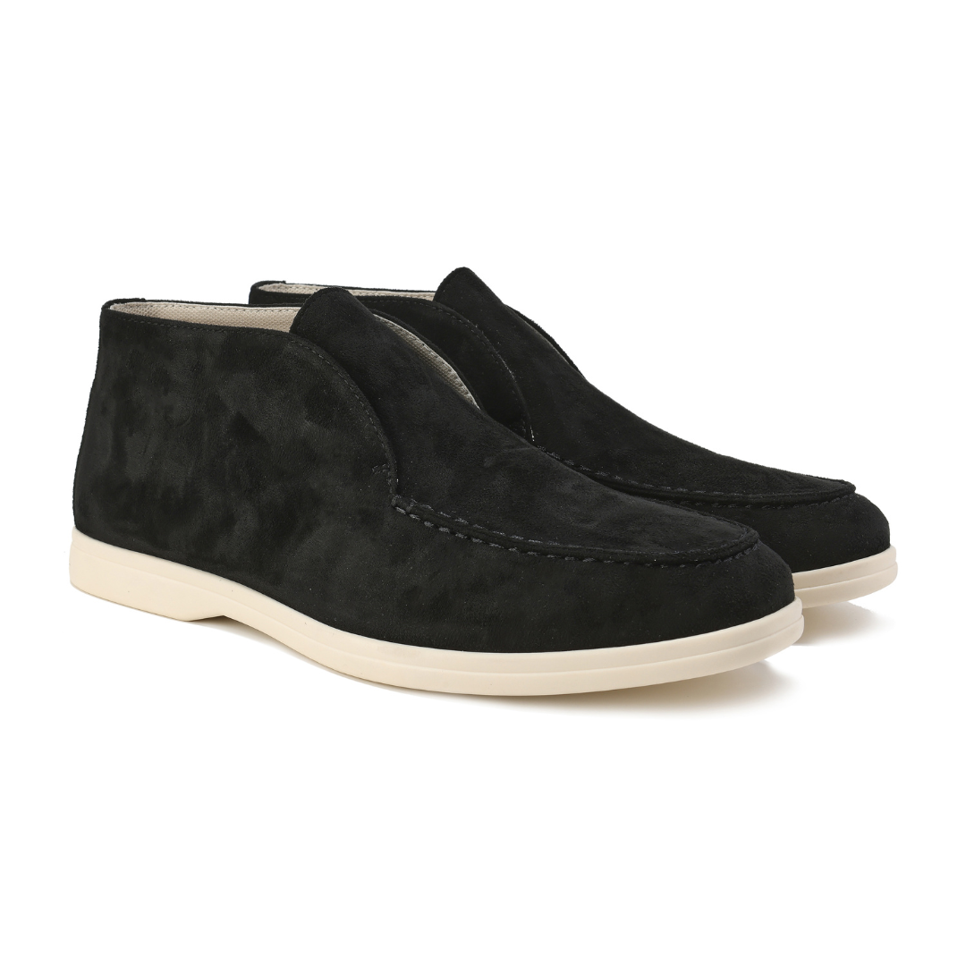 Daniel | Mocassins en suède haute