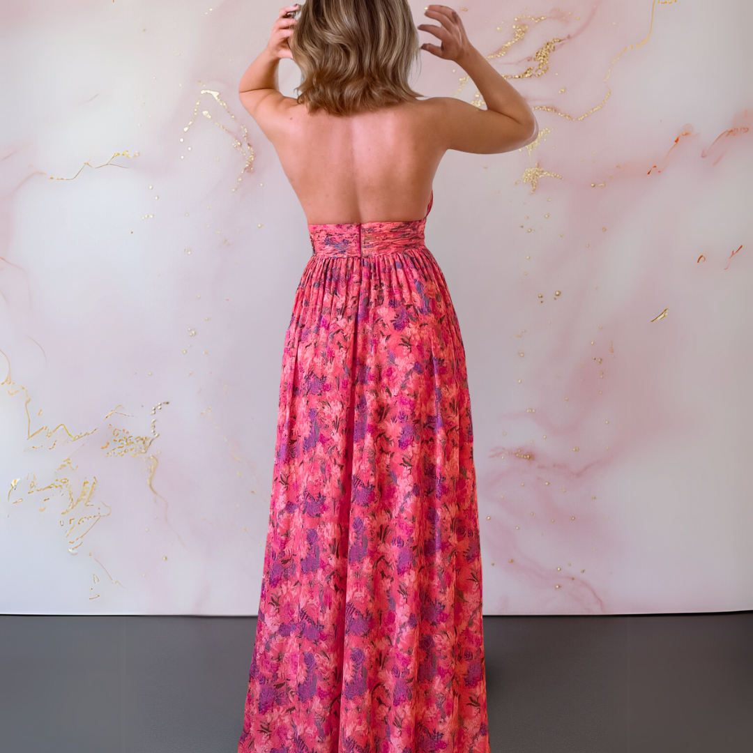 Vera | Robe élégante avec imprimé floral
