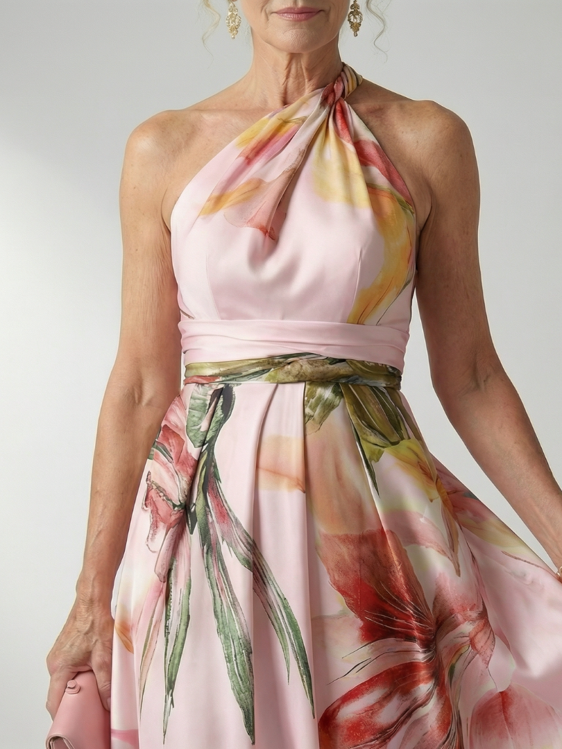 Amélie | Robe maxi fleurie