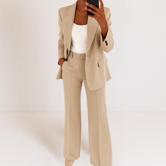 Melynda | Ensemble Tailleur Deux Pièces