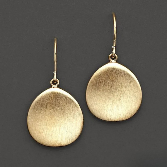 Boucles d'oreilles rétro en or intemporelles
