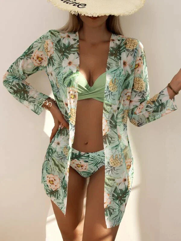 Thea | Bikini floral 3-en-1