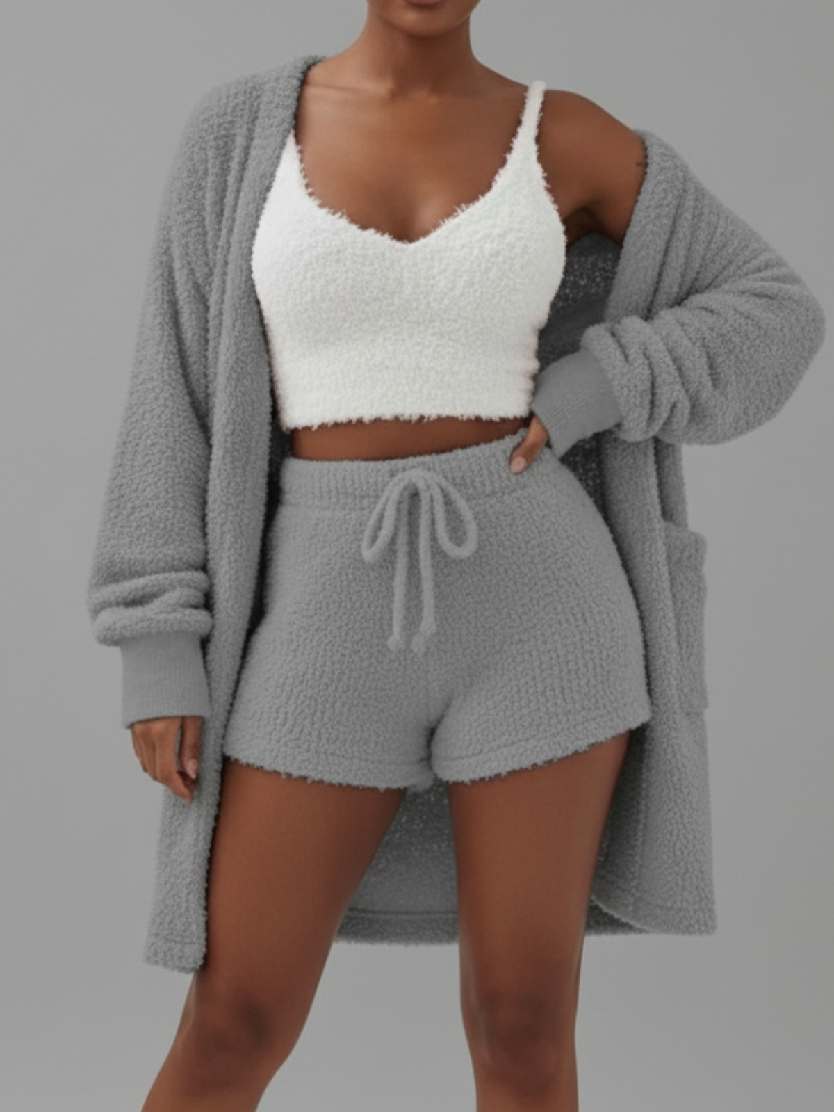Douce | Ensemble en tricot douillet