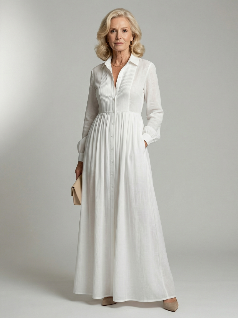 Odile | Robe maxi fluide