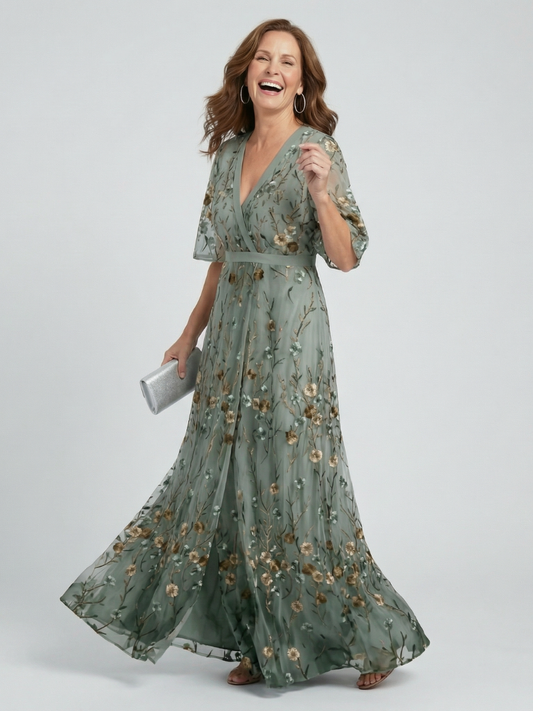 Elke | Robe maxi halter