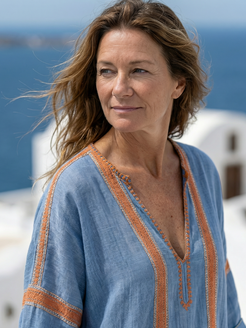 Avenor | Robe midi à structure douce