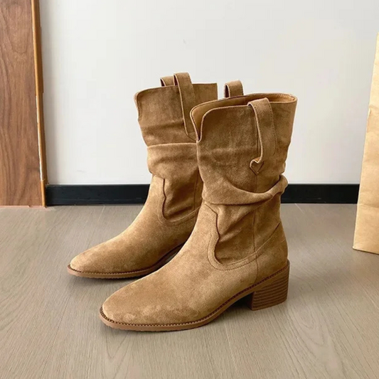 Amura | Bottes western en daim