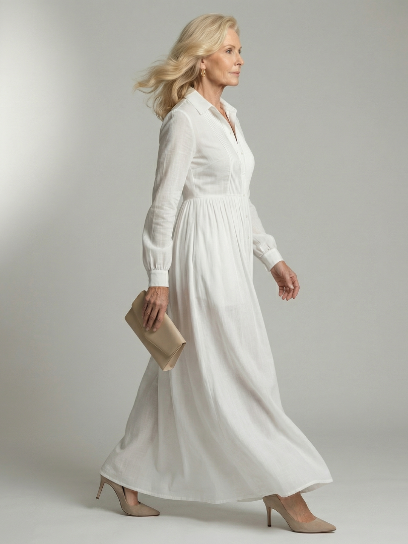 Odile | Robe maxi fluide