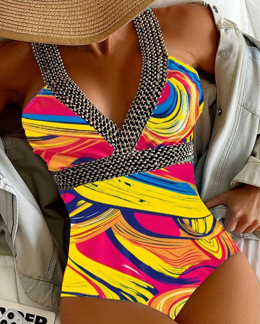 Iris | Maillot de bain imprimé