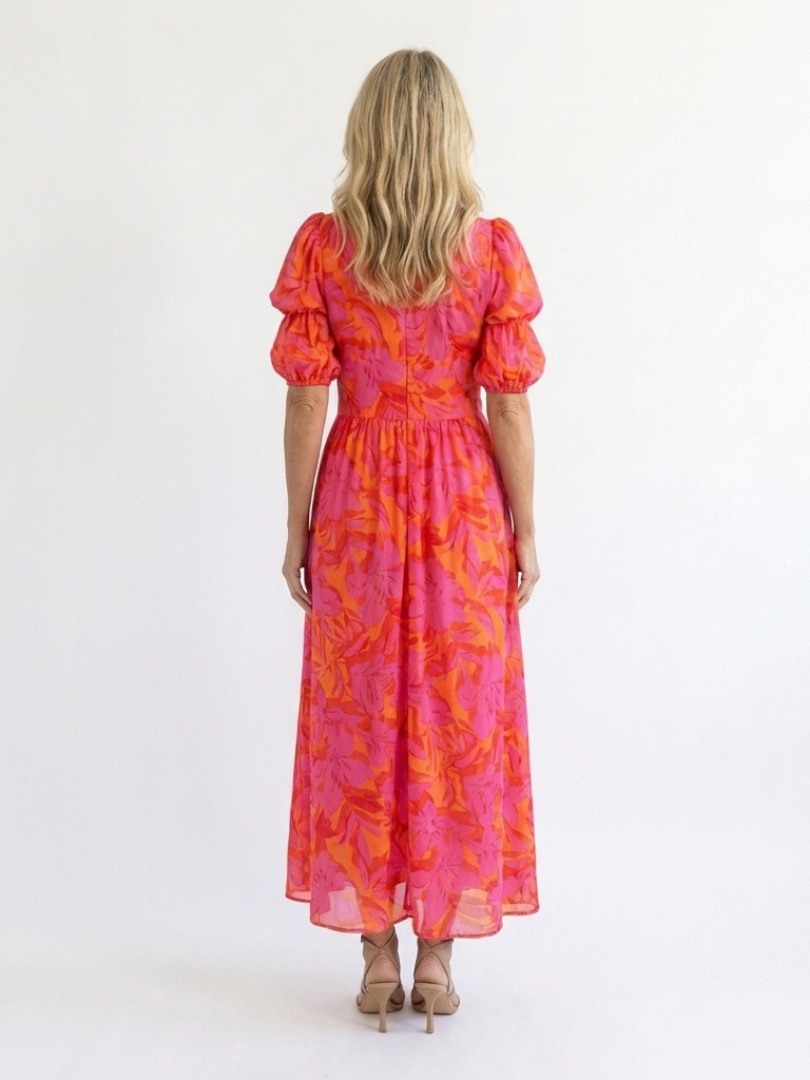 Liv | Robe manches bouffantes