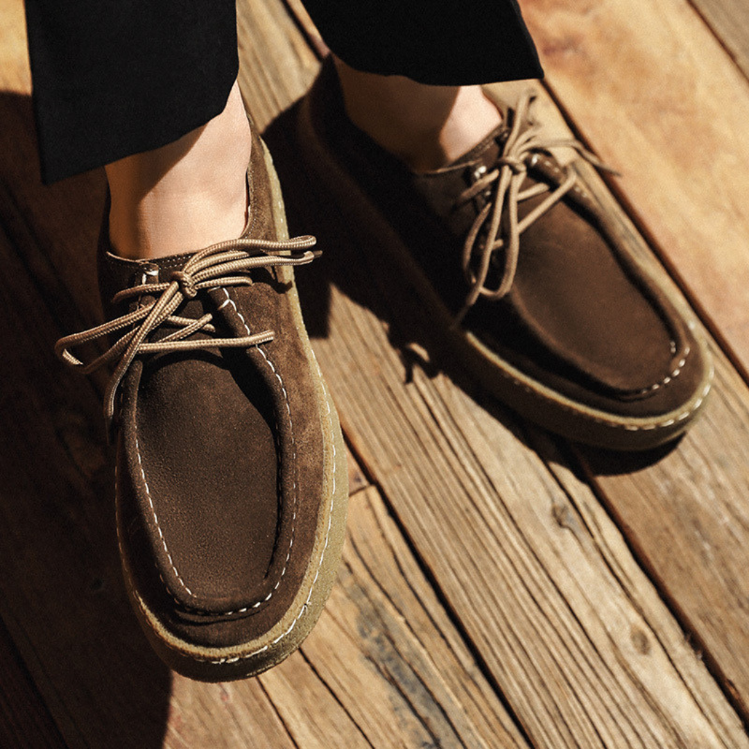 Matthew | Chaussures élégantes en suède de haute qualité