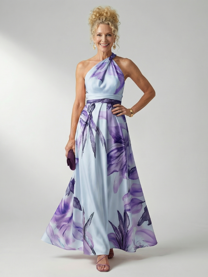 Amélie | Robe maxi fleurie