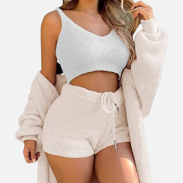 Douce | Ensemble en tricot douillet