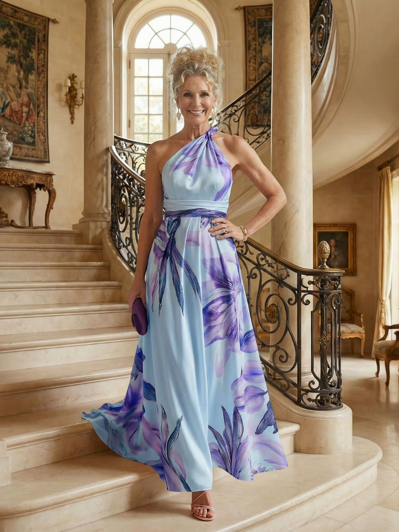 Amélie | Robe maxi fleurie