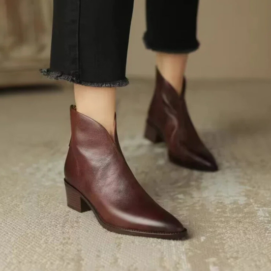 Elsa | Bottines en cuir essentielles