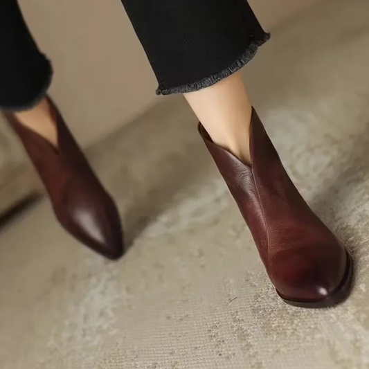 Elsa | Bottines en cuir essentielles