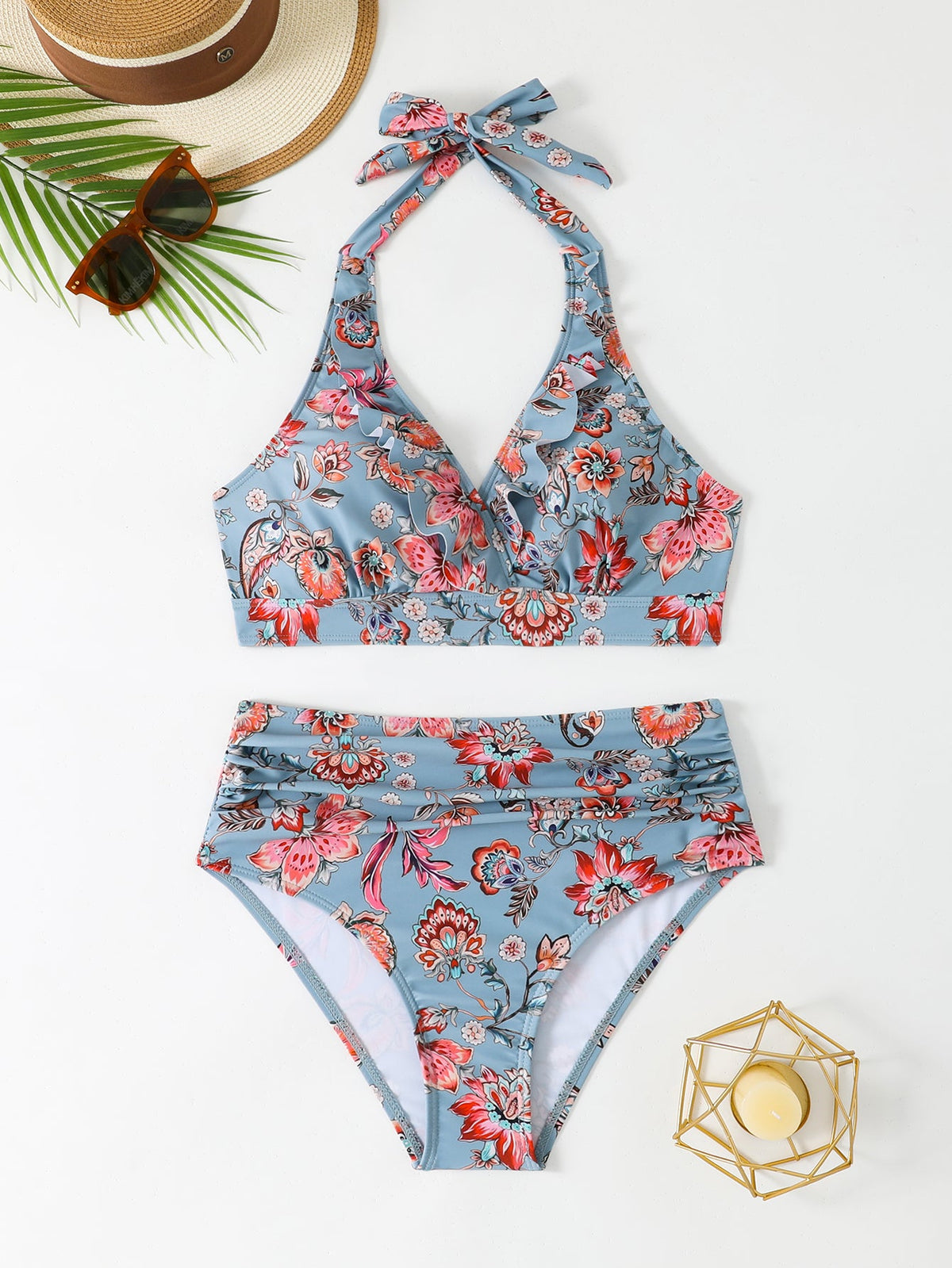 Mila | Bikini taille haute