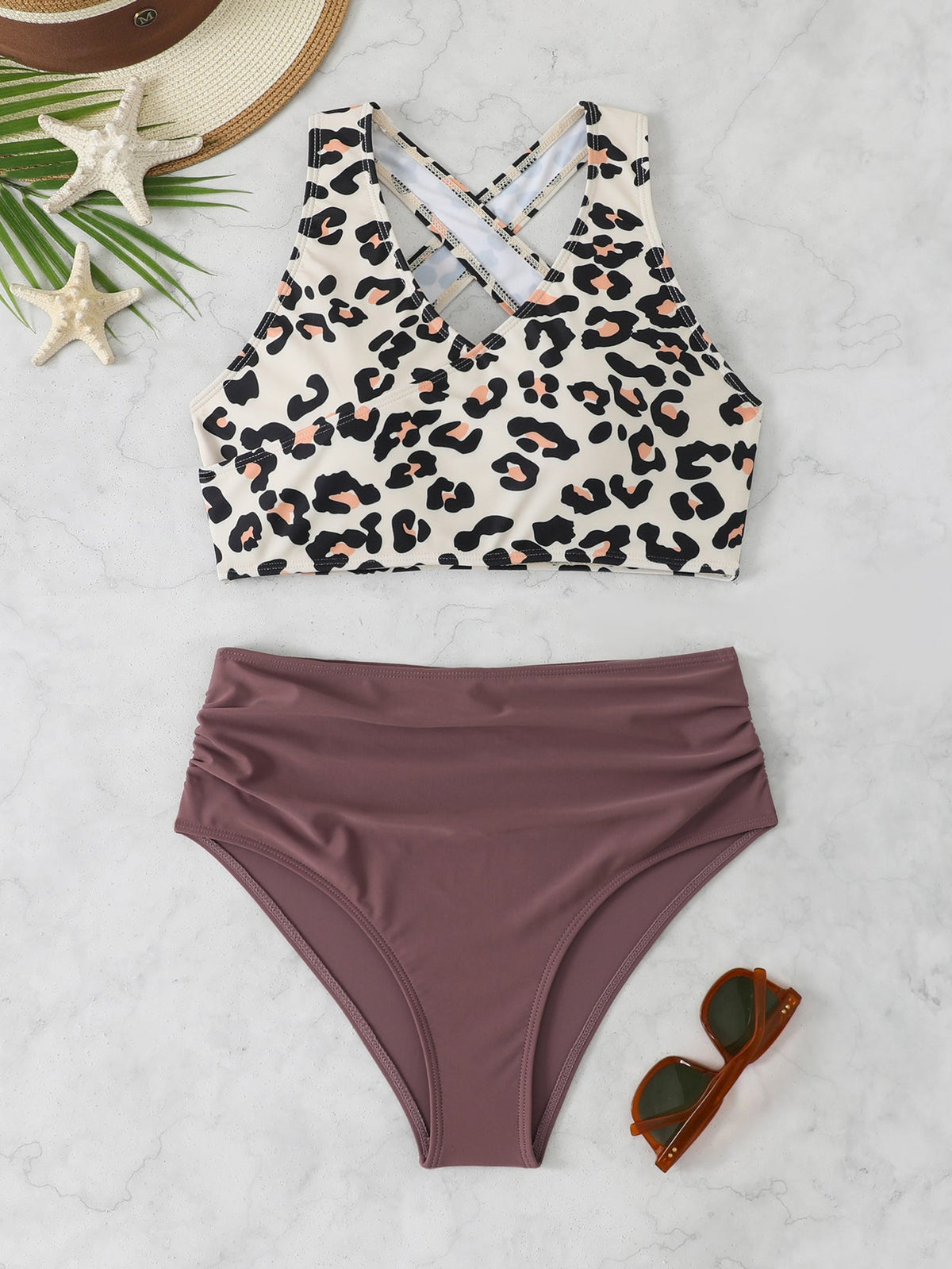 Mila | Bikini taille haute