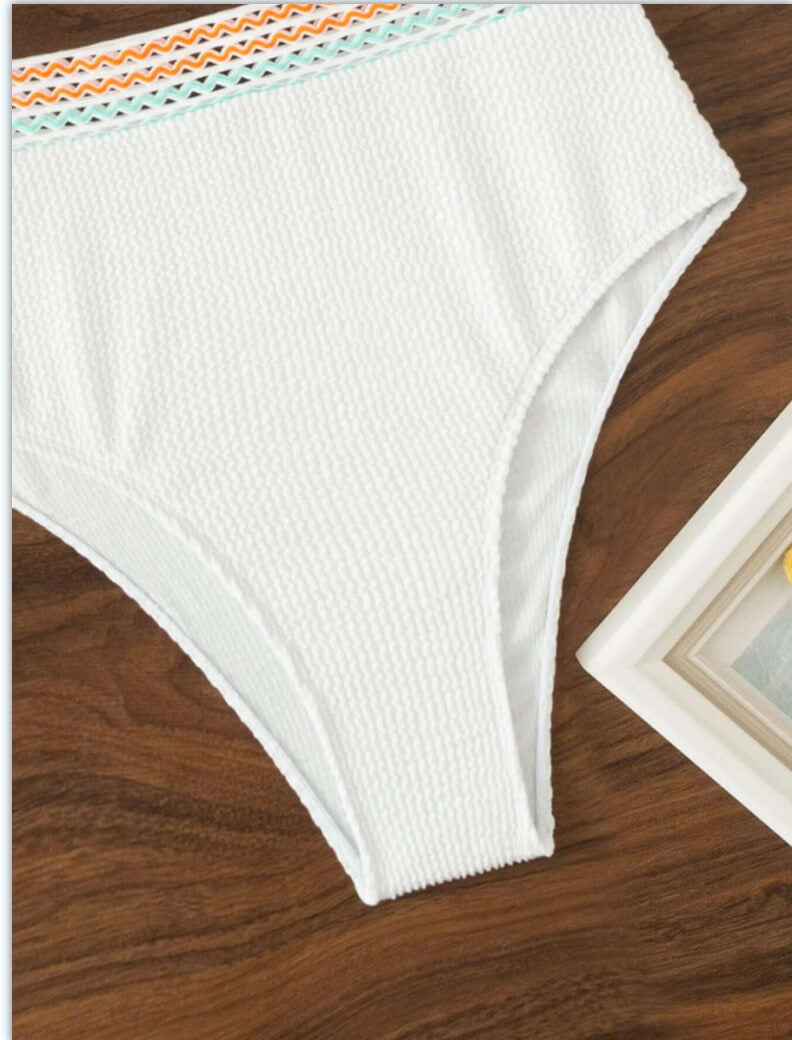 Maud | Bikini élégant taille haute