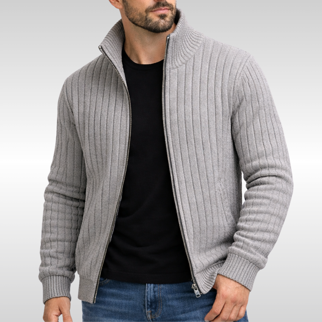 Bertrand | Gilet zippé élégant classique