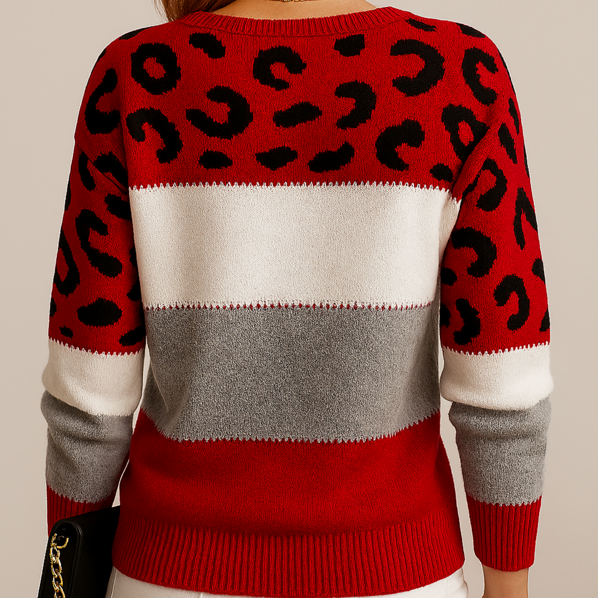 Bella | Pull léopard élégance