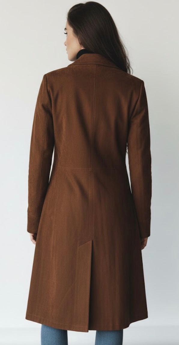 Teresa | Trench élégant douceur intemporelle