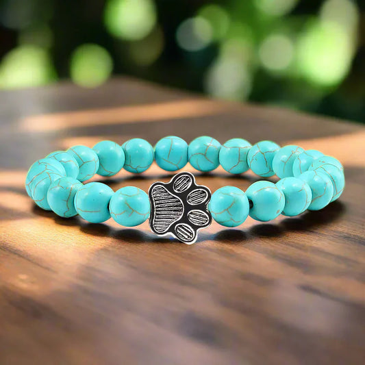 Bracelet en perles de pattes – Design en pierre naturelle