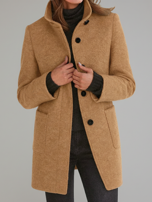 Leviana | Veste à col montant